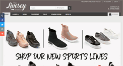 Desktop Screenshot of liveseyshoe.co.uk